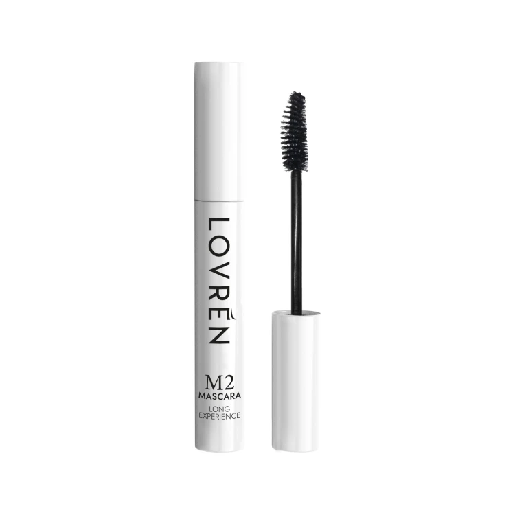 Lovrén nawilżający i wzmacniający tusz do rzęs z pantenolem i woskiem ryżowym efekt wydłużenia i podkręcenia Mascara M2 Long Expirience, 10 ml