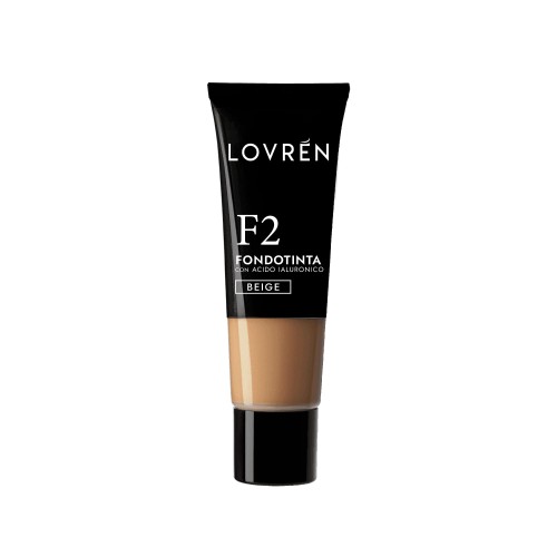 Lovrén podkład w kremie z kwasem hialuronowym i olejem migdałowym F2 Foundation beż, 25 ml