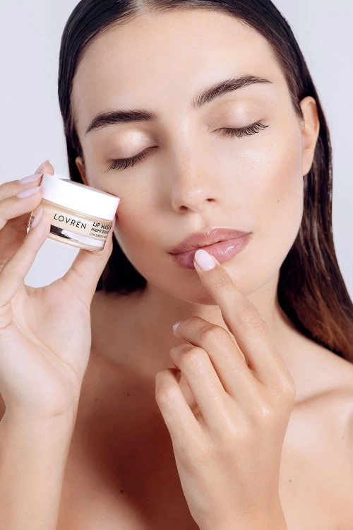 Lovrén regenerująca Maska na usta z ceramidami i masłem shea MK1 Lip Mask, 10 ml