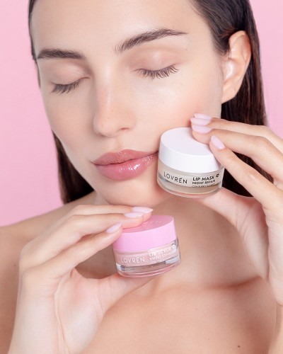 Lovrén peeling do ust z olejem migdałowym, masłem shea i perlitem, SL1 Lip Scrub, 10 ml