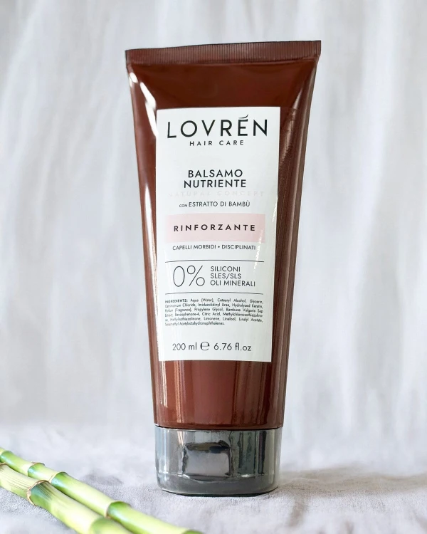 Lovrén wzmacniająca keratynowa odżywka z ekstaktem z bambusa, 200 ml