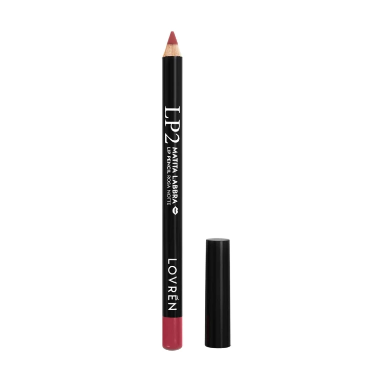 Lovrén Konturówka do ust z organicznym olejem kokosowym i wit E, LP2 Rosa Notte, 1,1 g