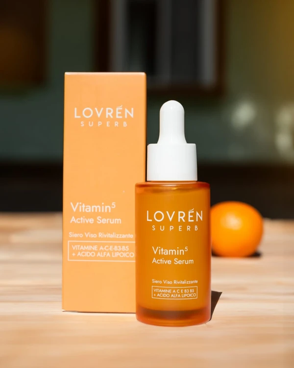 Lovrén Vitamin⁵ rewitalizujące serum do twarzy 5 witamin, 30 ml
