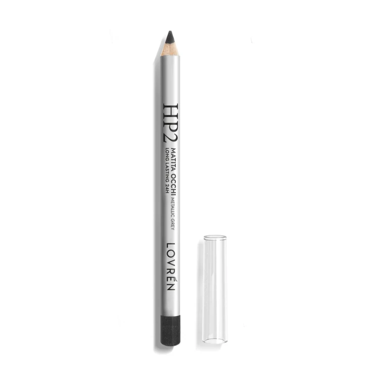 Lovrén odżywcza kredka do oczu z olejem jojoba i oryzanolem, HP2 Metallic Grey, 1,1 g