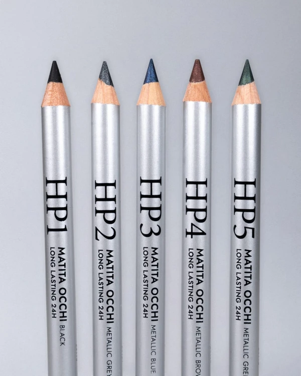 Lovrén odżywcza kredka do oczu z olejem jojoba i oryzanolem, HP3 Metallic Blue, 1,1 g