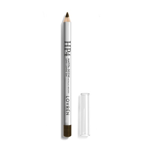 Lovrén odżywcza kredka do oczu z olejem jojoba i oryzanolem, HP4 Metallic Brown, 1,1 g