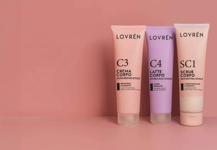 Lovrén Peeling do ciała z kryształami kwarcu i proszkiem migdałowym, SC1, 150 ml