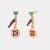 kolczyki z amuletem z artystycznej kolekcji AMO NAPOLI